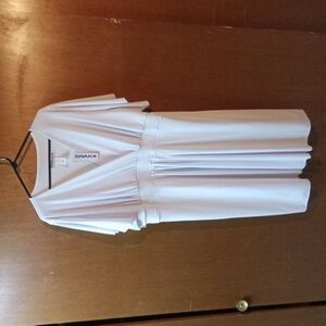 NWT SWAK Classic White V-Neck Dress